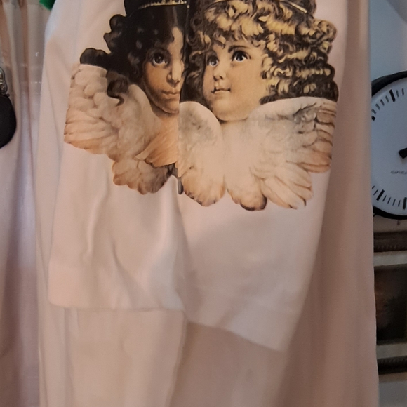 Fiorucci Tania angels tee Rare Made in Italy - Picture 14 of 14